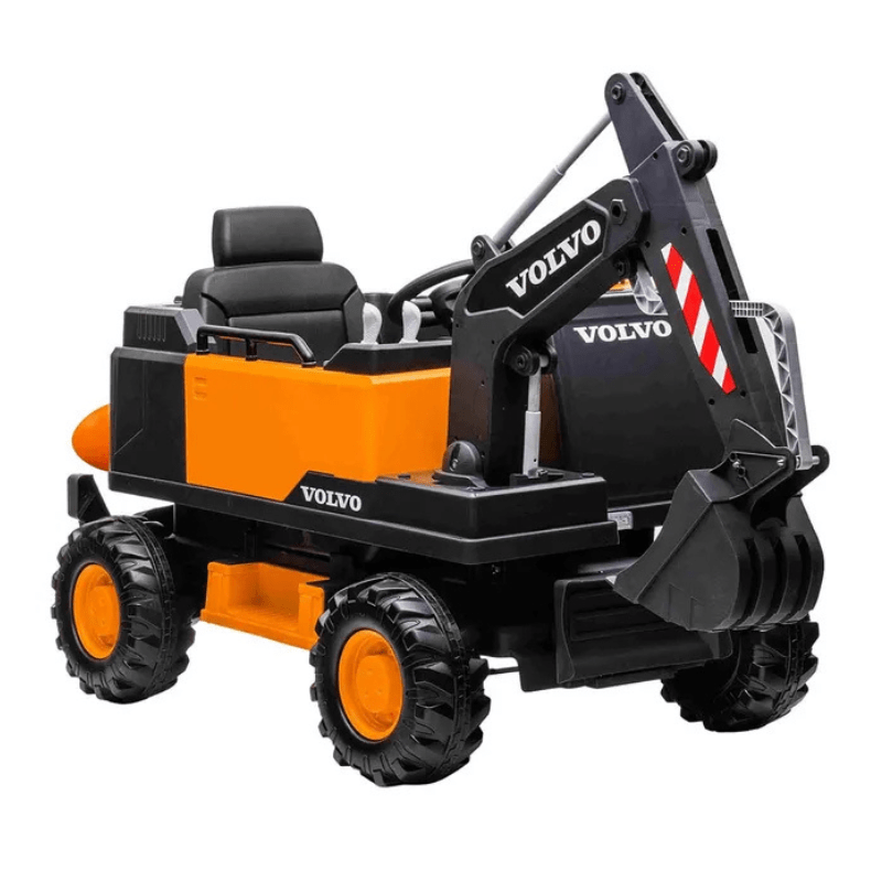 Volvo – Xc90 Excavator Kids Rideon Car – Orange - Image 3