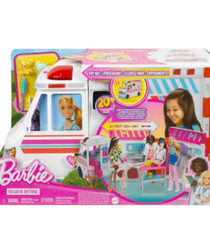 Mattel Games – Barbie Care Clinic Doll Playset - 20pcs