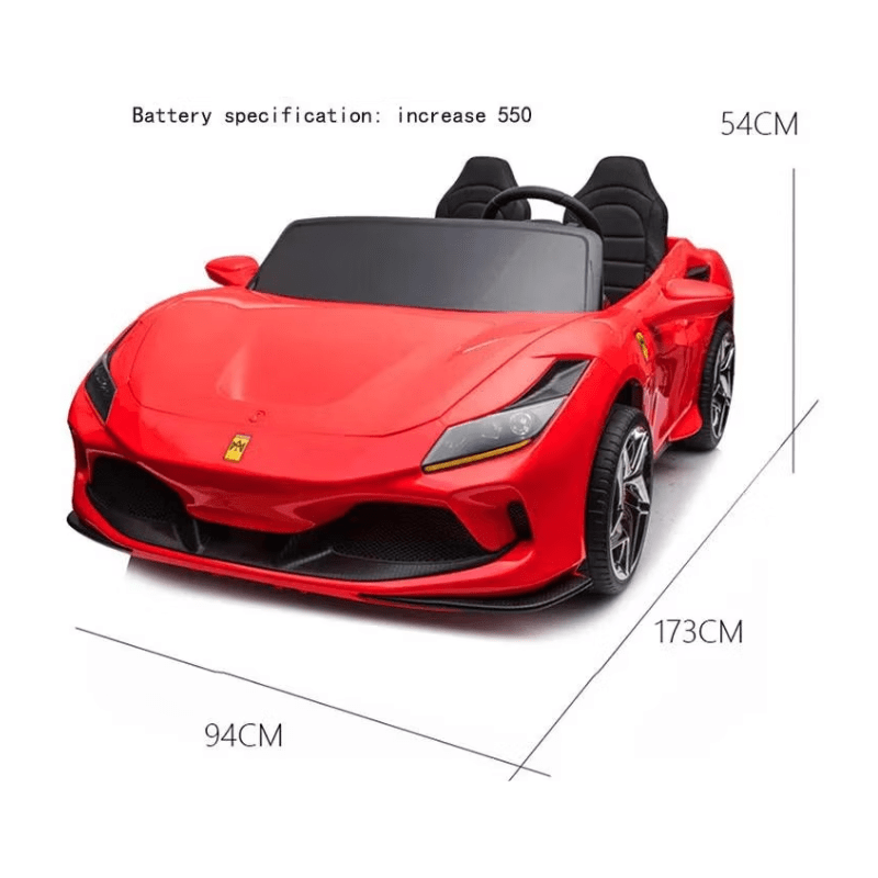 Ride On Car Battery Operated Mclarren YT-DPC – Red - Image 4