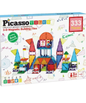 Picasso Tiles – Magnetic Building Bricks And Tiles – 333 Pcs