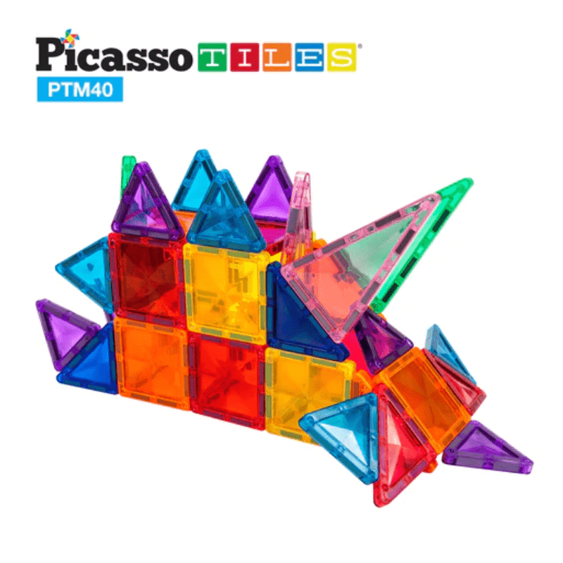 Picasso Tiles – Mini Diamond Tile Series Set – 40pcs - Image 2
