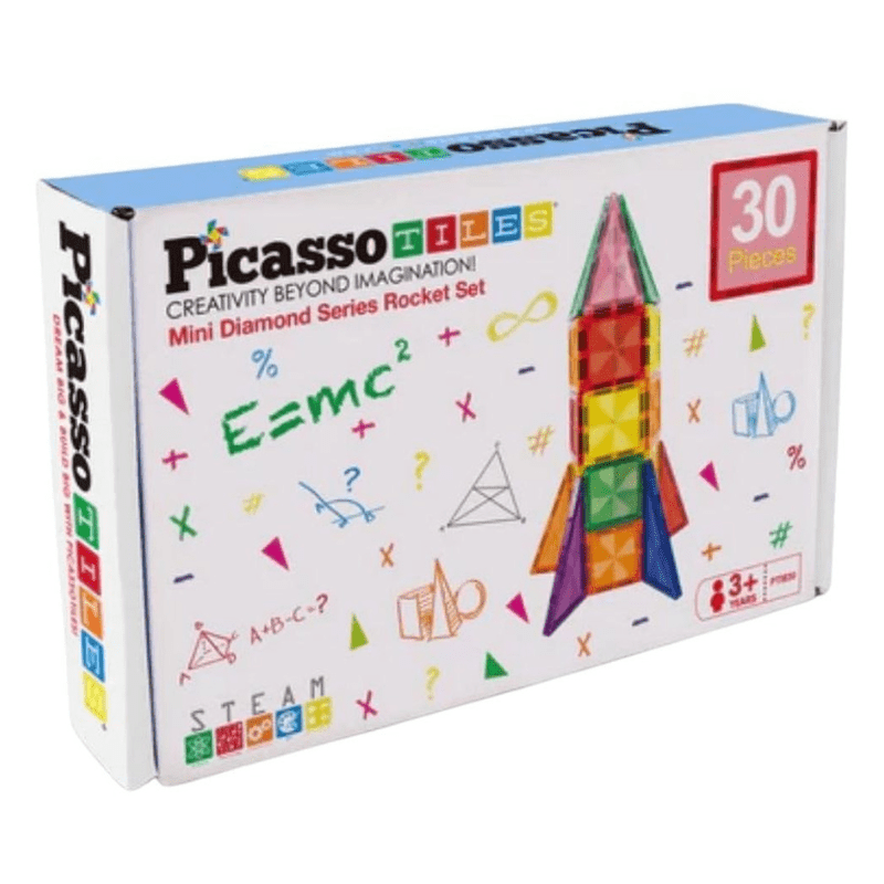 Picasso Tiles – Magnetic Mini Diamond Rocket