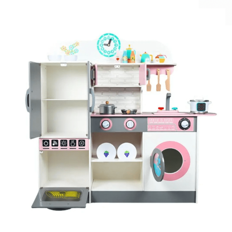 Deluxe Wooden Toy - Kitchen Playset For Kids - Image 3