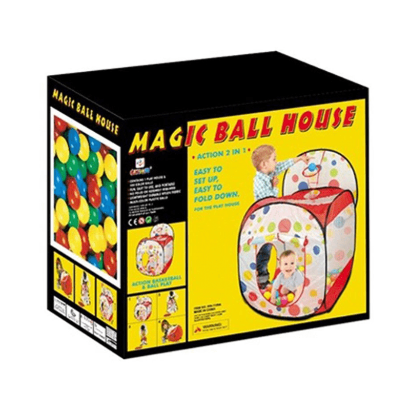 STEM – Magic Ball House Tent Shooting Game House with 100 Ocean Balls - Image 3