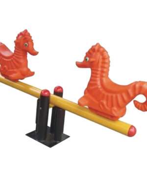 Outdoor Seahorse Seesaw For Kids – 2 Seats