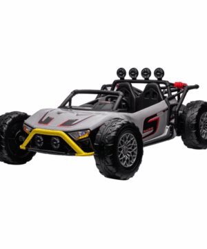 24V Super Slash Monster 2-Seater Ride-On Car – Grey