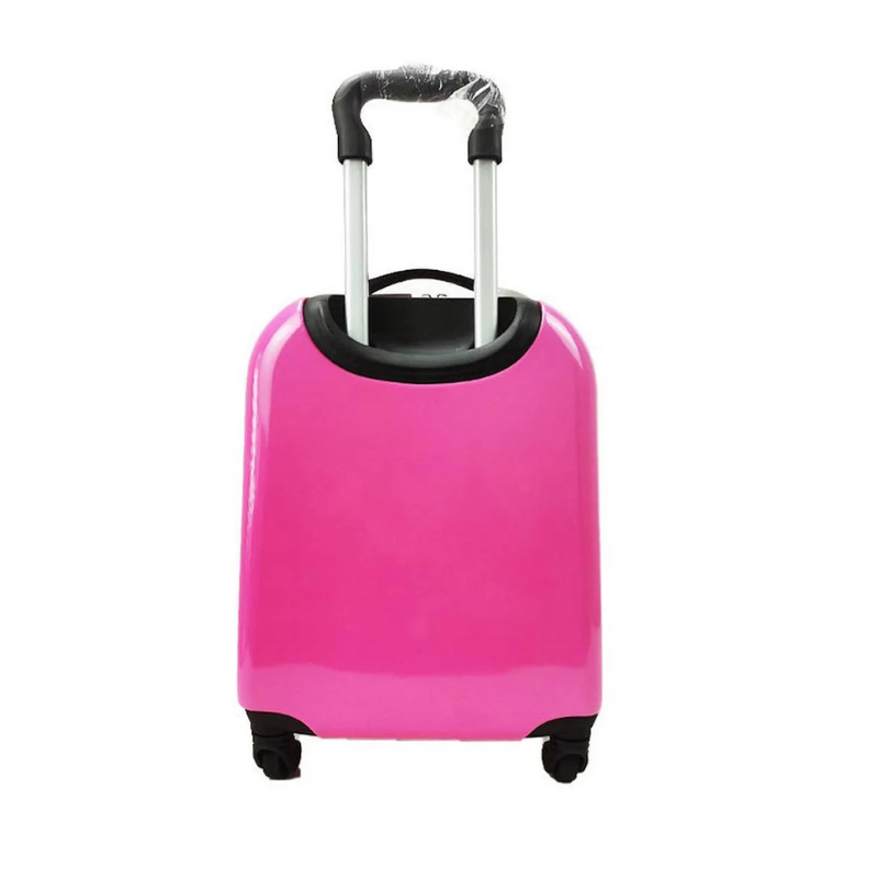 Cute Cat Kids Trolley Bag – Pink Edition - Image 3