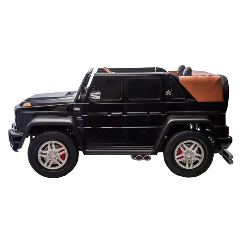 Mercedes – Kids Powered Ride On Car Black - Image 2