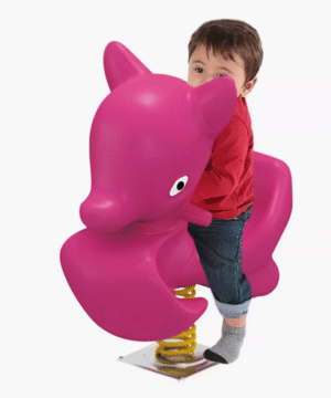 Outdoor Baby Animal Playground Spring Rider