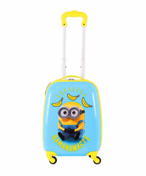 Minions Kids Luggage With Reusable Stickers