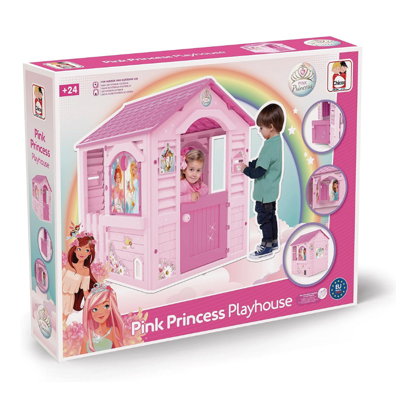 Chicos Pink Princess House, 84 x 103 x 104 cm - Image 3
