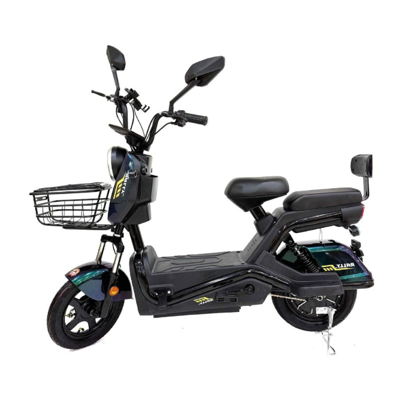 Electric Bike Battery 60V 18Ah, 16 Series Front Basket & Dual Mirrors