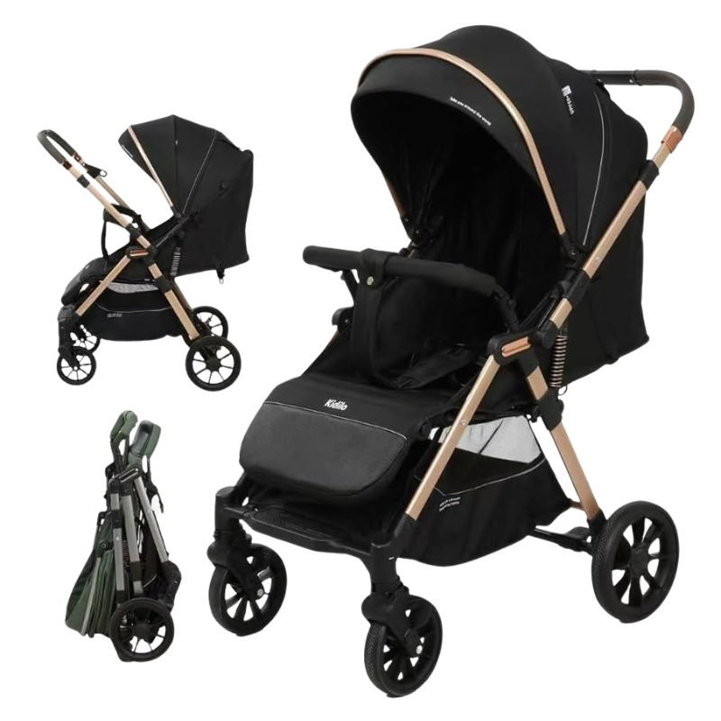 Kidilo Baby Stroller – Lightweight & Foldable Comfort Ride - Image 2