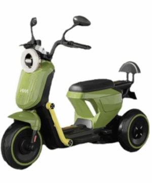 Kids Electric Ride-On Scooter – Green
