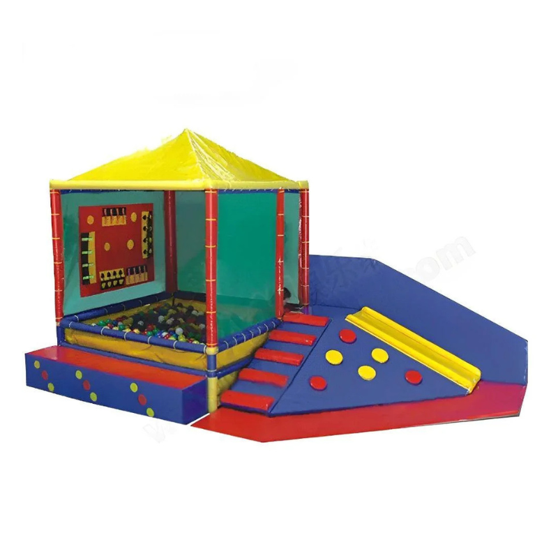 Kids Soft Play Zone Activities Play House With Ball Pit - Image 2