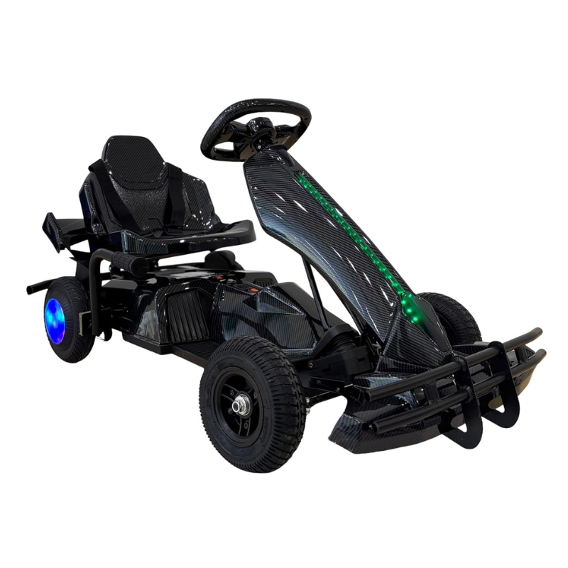BIKE Electric Go Kart LED Lights Pedal Drive 36V Battery Powered - Image 2