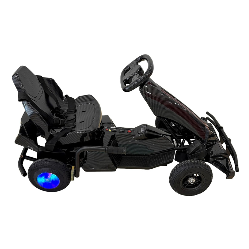 BIKE Electric Go Kart LED Lights Pedal Drive 36V Battery Powered - Image 3