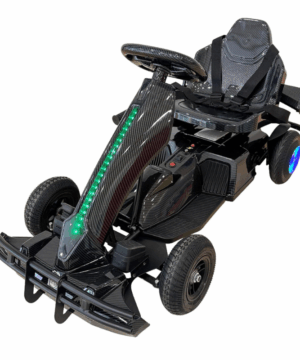 BIKE Electric Go Kart LED Lights Pedal Drive 36V Battery Powered