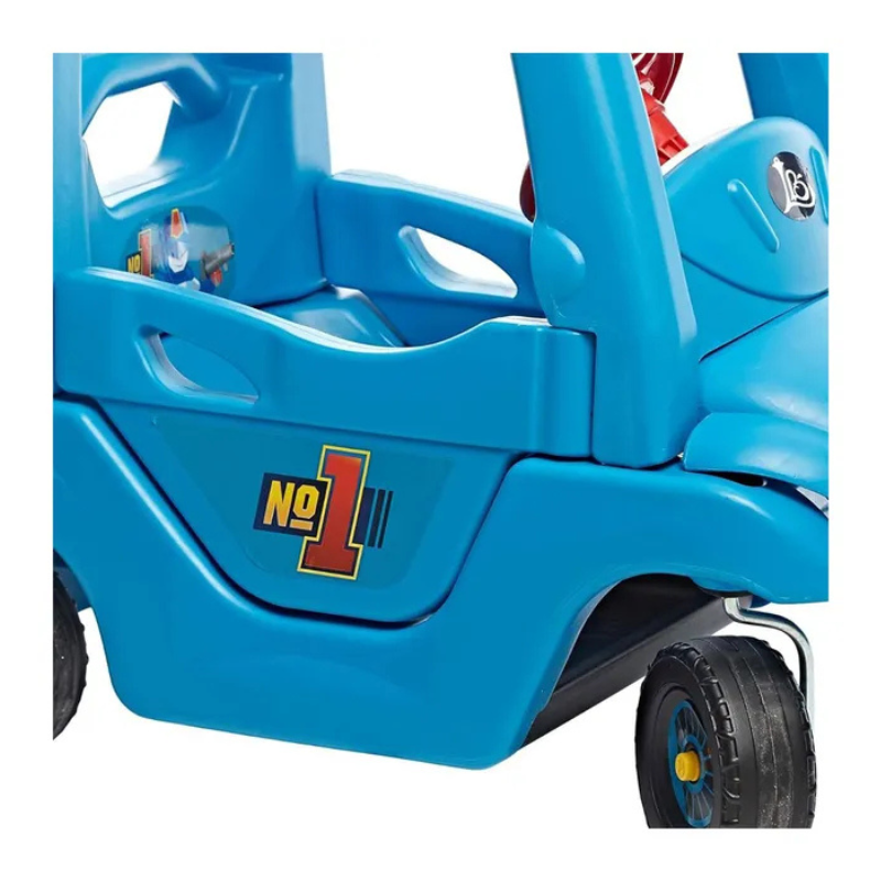 Amsham Toys – Baby Coupe Ride-On Car – Blue - Image 3