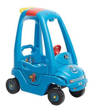 Amsham Toys – Baby Coupe Ride-On Car – Blue