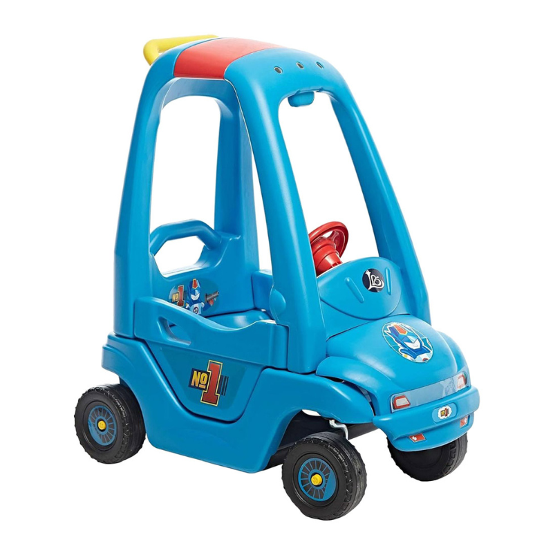 Amsham Toys – Baby Coupe Ride-On Car – Blue