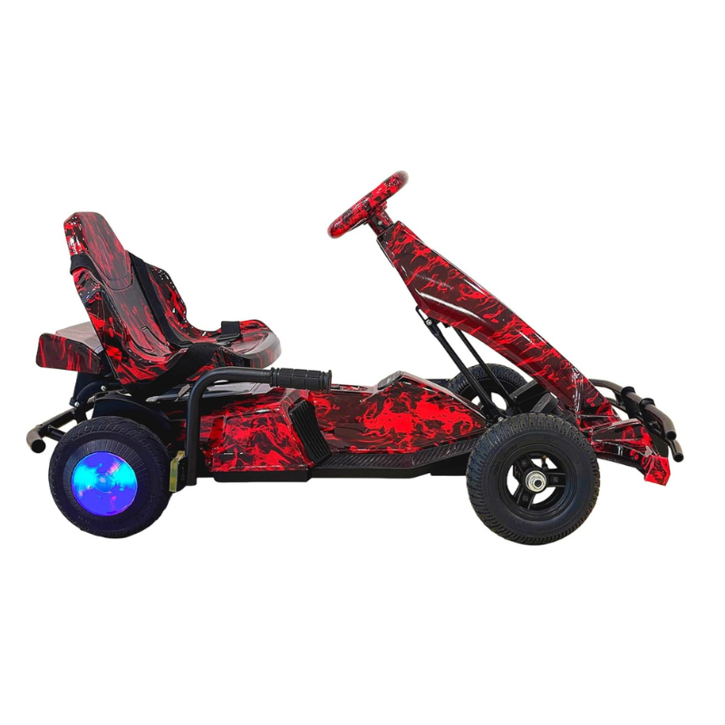 VLRA BIKE Electric Go Kart LED Lights Pedal Drive 36V Battery Powered - Image 4