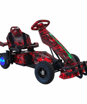VLRA BIKE Electric Go Kart LED Lights Pedal Drive 36V Battery Powered