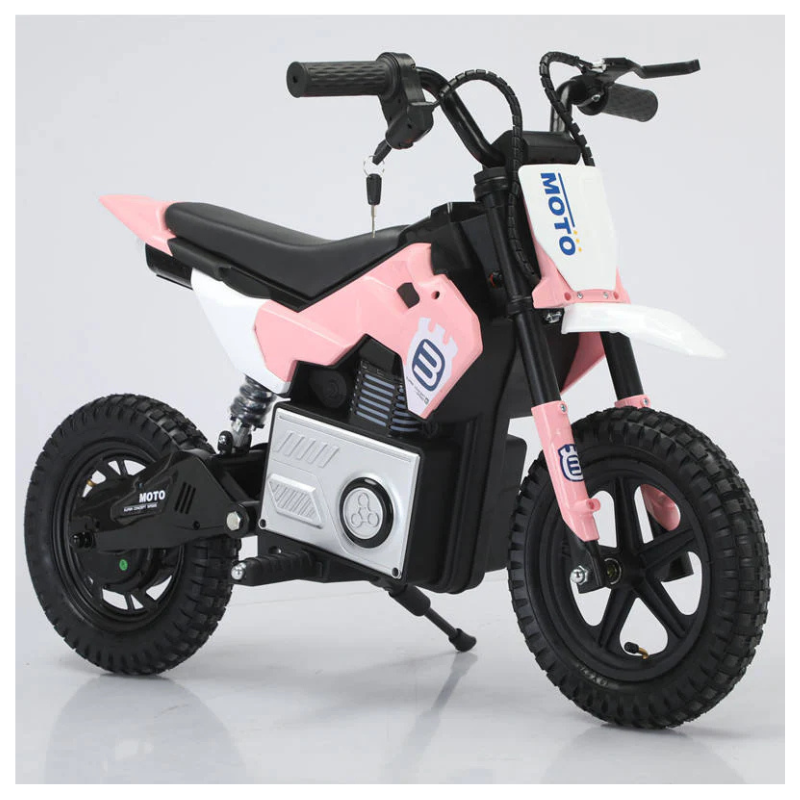 Kids Electric X Lithium 36V CrossD irt Bike – Pink MOTO - Image 2